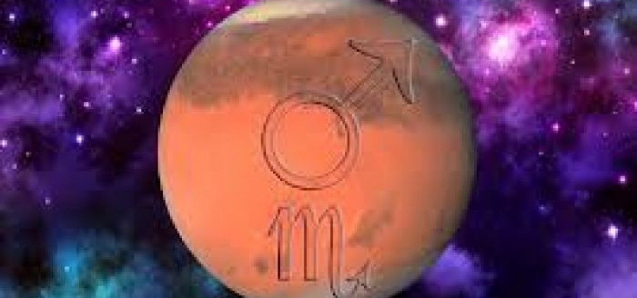 What do Scorpio Mars look like?