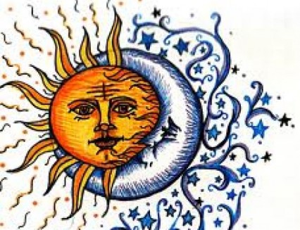 Sun with Moon in the Horoscope. Born on a New Moon!