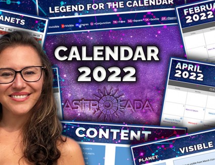 2022 Astrology Calendar